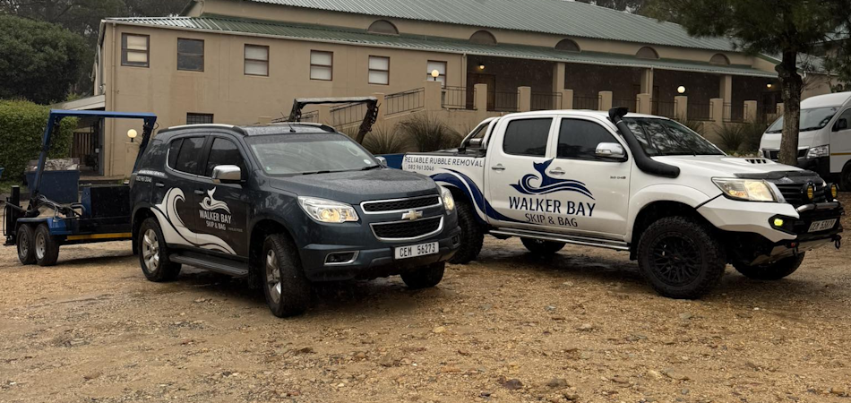 Walkerbay Skip & Bag in Hermanus offers skip bin hire and bag collection for waste removal, construction debris, and garden refuse.